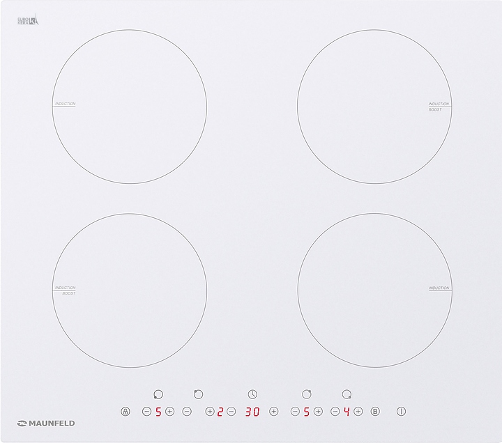 Варочная панель индукционная Maunfeld EVI.594-WH белая
