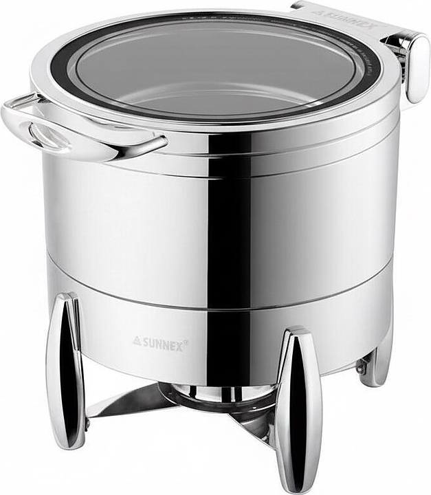 Мармит суповой Sunnex Burano 78040007/NE 10 л (нерж. сталь / стекло)