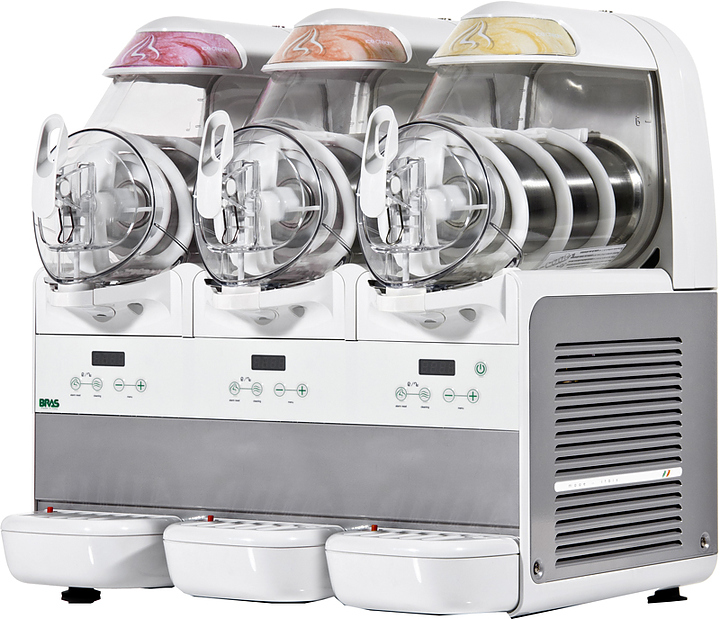 Фризер для мороженого Bras B-Cream 3LK (подсветка, ключ)