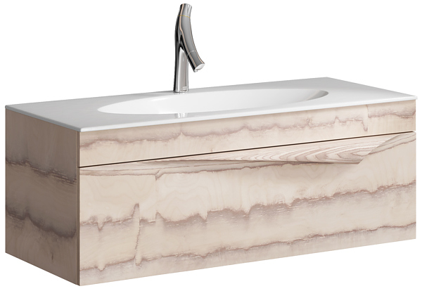 Тумба под раковину Clarberg Papyrus-wood Pap-w.01.10/LIGHT 100 см