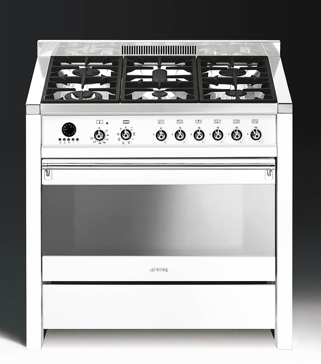 Варочный центр газоэлектрический SMEG CS19B-6