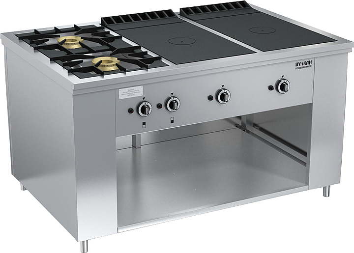 Плита газовая Вулкан ПРГ-IIA-6-2 Maxi