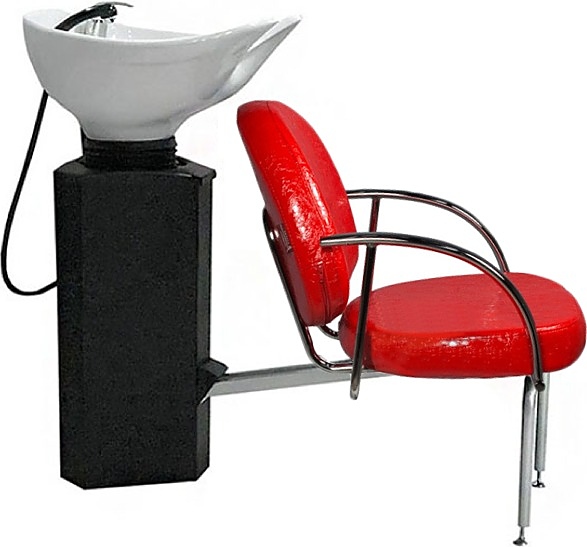 Мойка парикмахерская Имидж Мастер АКВА-3 с креслом ГЛОРИЯ