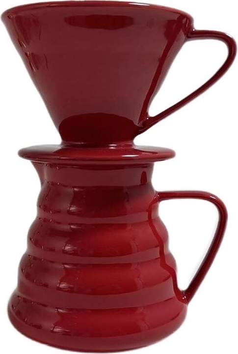 Набор для пуровера P.L. Barbossa S0742 кофейник 520 мл с воронкой на 1-4 чашки (керамика)