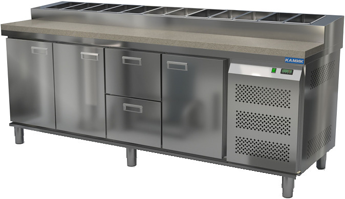 Стол холодильный для пиццы КАМИК СОП-К-322373