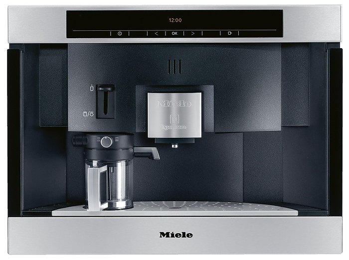 Встраиваемая кофемашина Miele CVA 3650 сталь CleanSteel