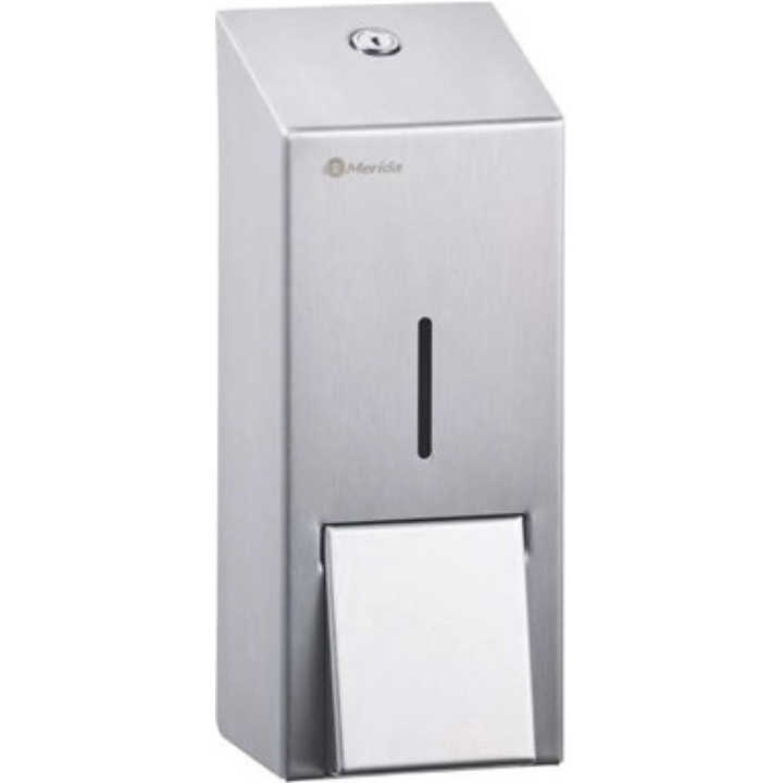 Дозатор жидкого мыла Merida STELLA R MAXI DSA106.R 1 л (нерж. сталь) Anti Finger