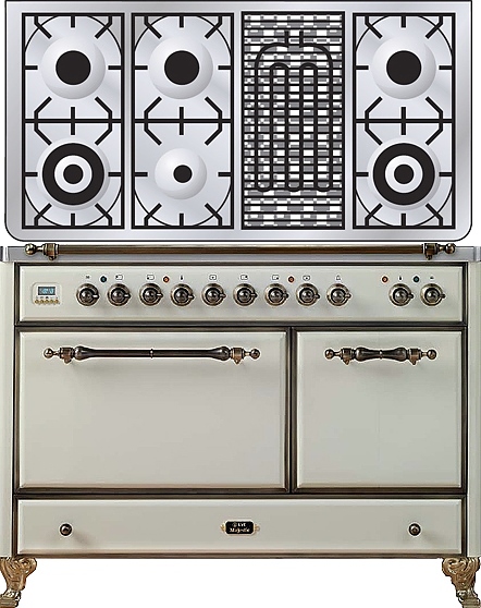Газовая плита с духовым шкафом ILVE MCS-120BD-VG