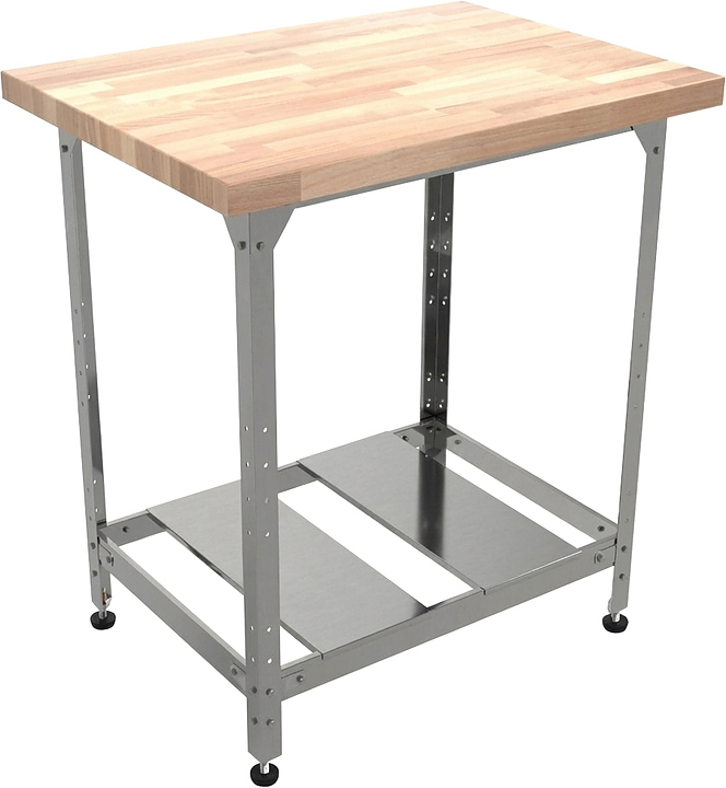 Стол кондитерский Мебель Фронт Профи СКПР 900x600x860 мм, полка-решетка, береза