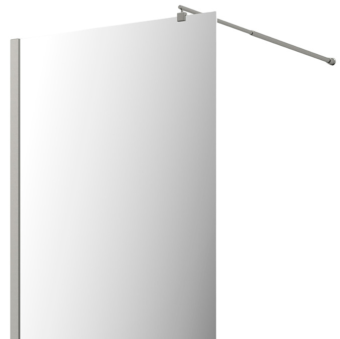 Душевое ограждение Wasserkraft Rur 30W46BN-MR 2000х1100 мм никель