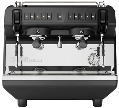 Кофемашина Nuova Simonelli Appia Viva Compact 2Gr полуавтомат красная