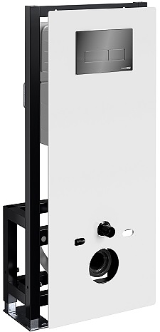 Система инсталляции для подвесного унитаза Wasserkraft Glan 66TLT.010.ME.WH.PB03