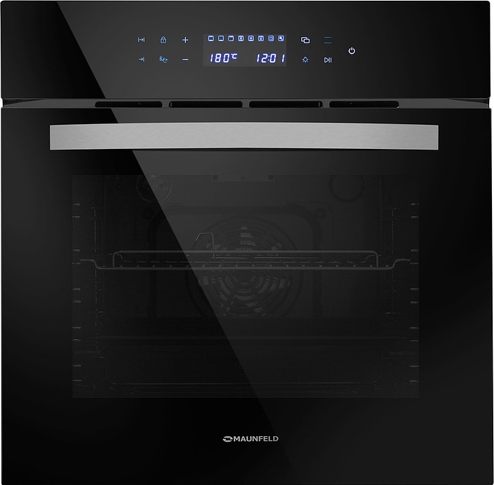 Духовой шкаф Maunfeld EOEC.566TB черный / стекло