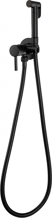 Душ гигиенический со смесителем FILARETE Roun FL100BL черный матовый