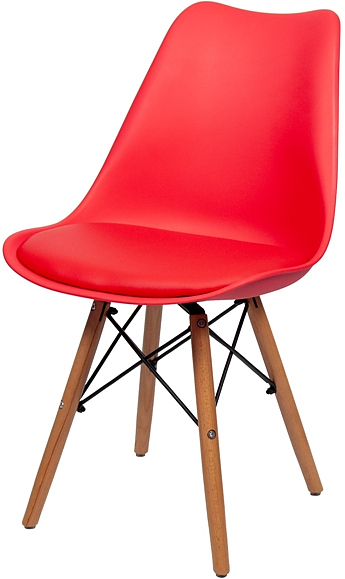 Стул BentWood Eames S/EMS красный