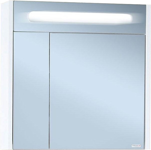 Шкаф зеркальный БРИКЛАЕР Палермо 74 74х70 см белый