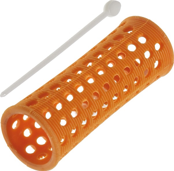 Бигуди Sibel 4600232, 23 мм, 10 шт., со шпилькой оранжевые