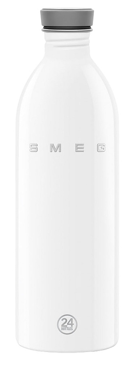 Бутылка для воды SMEG WBF02WH 1000 мл белый, глянцевый