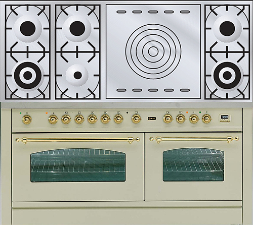 Газовая плита с духовым шкафом ILVE PN-150S-MP