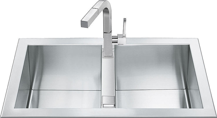Кухонная мойка SMEG LQR862F-2