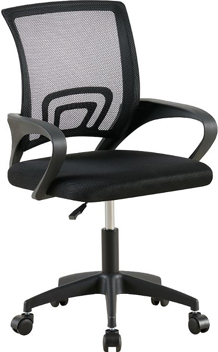 Кресло офисное TopChairs Simple SN черное