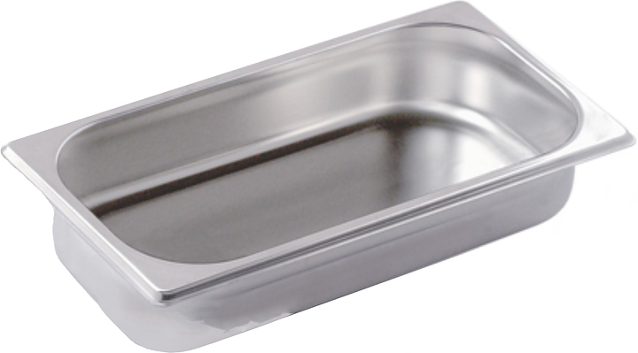 Гастроемкость Pujadas 141.001 GN 1/4-100 (262х162х100) нерж. сталь