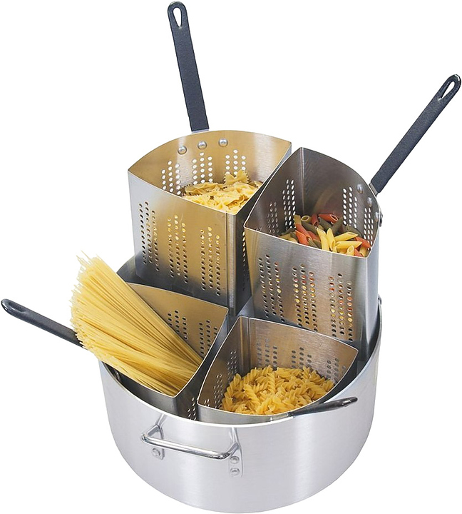 Кастрюля для пасты P.L. Proff Cuisine 92001142 Gourmet Line с 4 стрейнерами