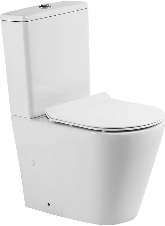 Унитаз напольный BelBagno FLAY-TOR BB2149CP-TOR + BB2149T