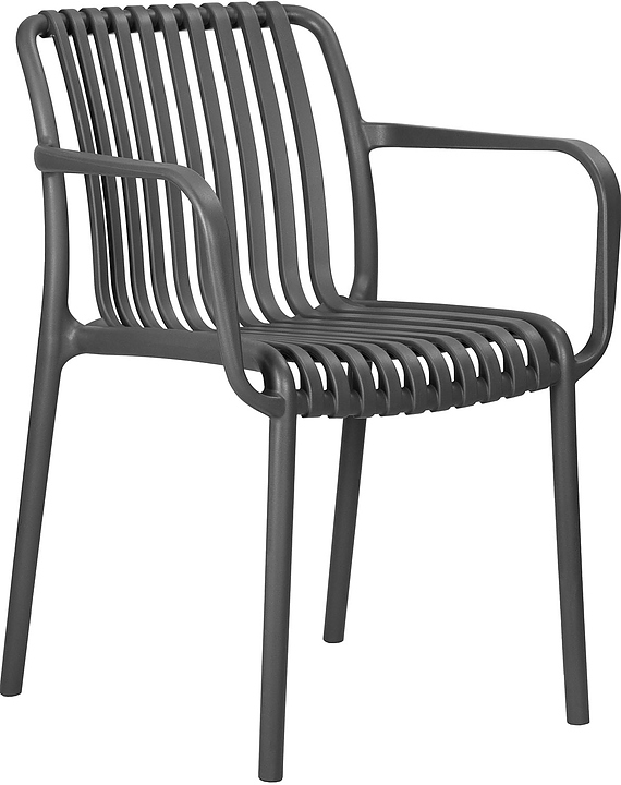 Стул обеденный DOBRIN 776APP-LMZL WALTER ARM темно-серый