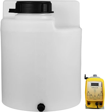 Комплекс дозирования SpaceAqua Dose 803-IMP, емкость 60 л, без счетчика