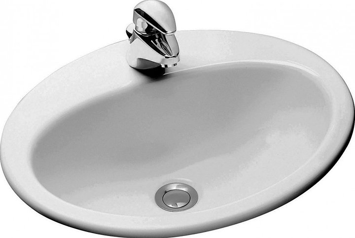 Раковина Jacob Delafon OVALE DESSUS E1358-00 50x41,5 см, керамика
