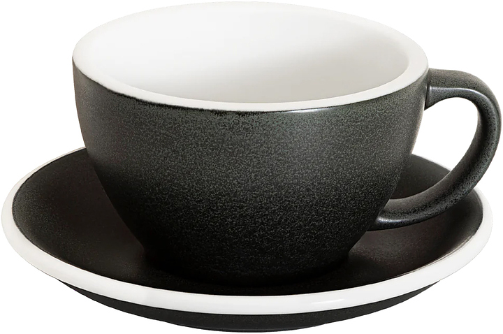 Пара кофейная Loveramics Egg C088-B145B 300 мл, антрацит