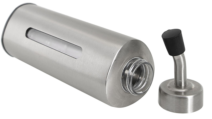 Бутылка для масла Foodatlas 50x50x205 мм (треугольная)