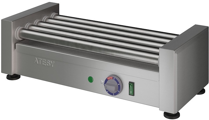 Гриль роликовый ATESY Комбат ГР-5Р-450-02