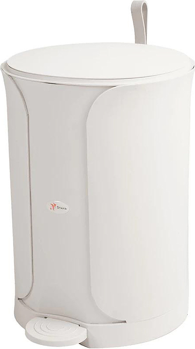 Бак для мусора ТАРА.РУ Sтиль МБ-18 белый 18 л