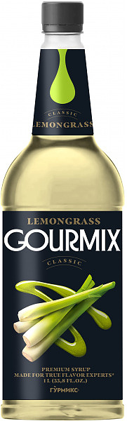 Сироп Gourmix 10416027 Лемонграсс 1 л (бутылка ПЭТ)