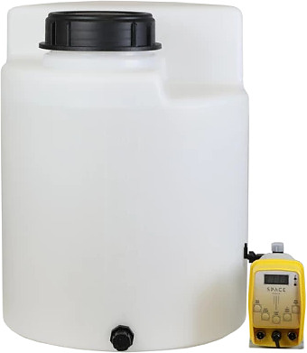 Комплекс дозирования SpaceAqua Dose 603-IMP, емкость 60 л, от счетчика Canature 85/89