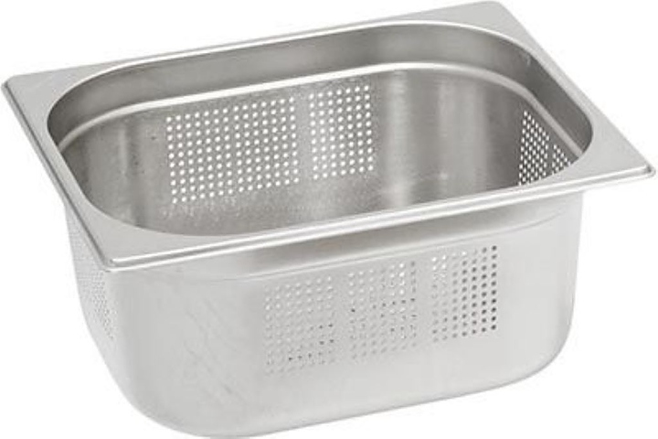 Гастроемкость перфорированная MGSteel 122104MG GN 1/2-100 (265х325х100) нерж. сталь