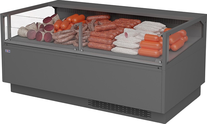 Витрина холодильная Levin DELLA SELF 190 1875х1110х900 мм (выносной агрегат) без боковин