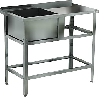 Ванна моечная КОБОР ВМСБР/1-100/53 Л/П