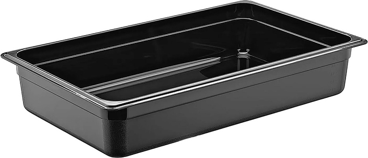 Гастроемкость Gastroplast GNPP-11100/B GN 1/1-100 (530х325х100) 12 л полипропилен черная