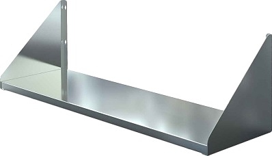 Полка настенная для микроволновой печи Assum ПН-П-6/5 Н (600х500х350) с отверстием под кабель d=80 мм