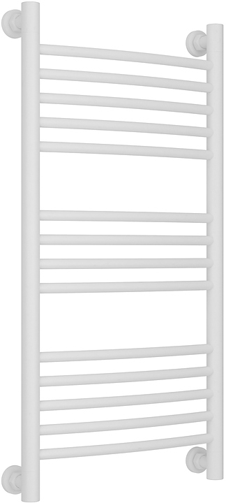 Полотенцесушитель водяной Сунержа Богема+ 80x40 см с выгнутой перемычкой, матовый белый