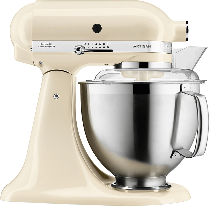 Миксер планетарный KitchenAid Artisan 5KSM185PSEAC 4,8 л кремовый
