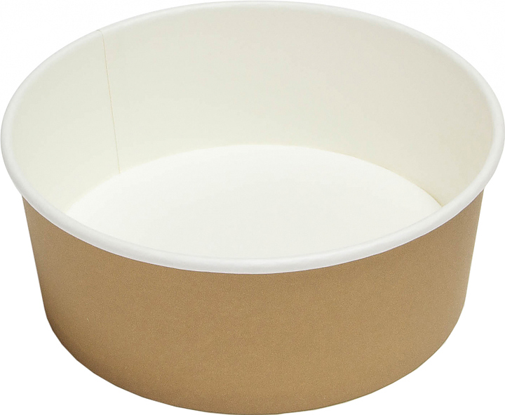 Контейнер с круглым дном ПАПЕРСКОП РУС 750003 750 мл D 150 мм крафт бумага, 300 шт
