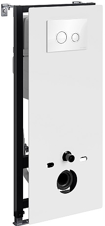 Система инсталляции для подвесного унитаза Wasserkraft Abens 20TLT.010.ME.WH.WH01