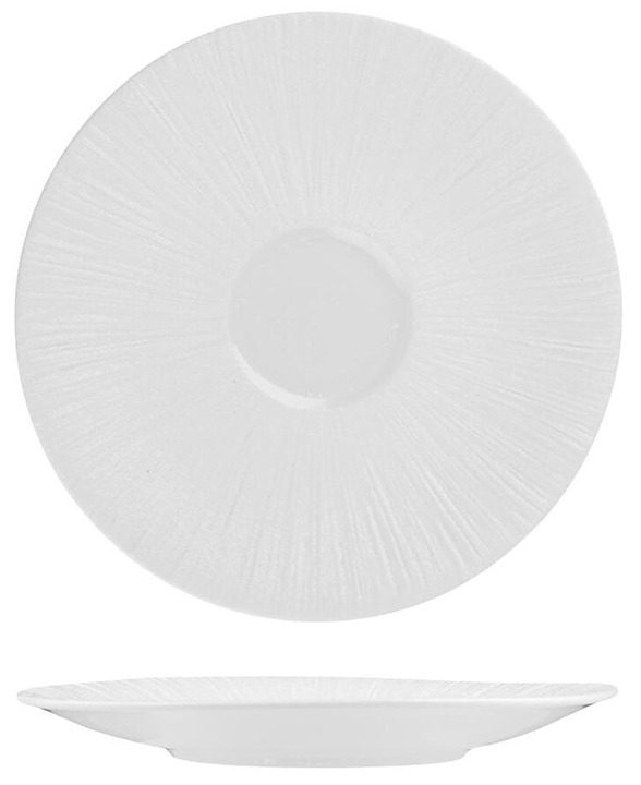 Блюдце чайное P.L. Proff Cuisine Frost White Moon ZA0398-6-ME d 15 см h 2 см