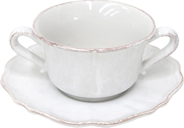 Бульонная пара Casafina IM511-WHI(SSS02-00804A) 400 мл (керамика)