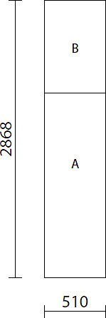 Боковая панель Expo P-PLAB цвета A2, A3, A4, A5