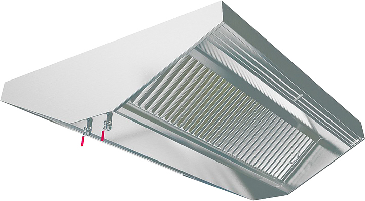 Зонт вытяжной KAYMAN ЗВЦ-221/1724 островной